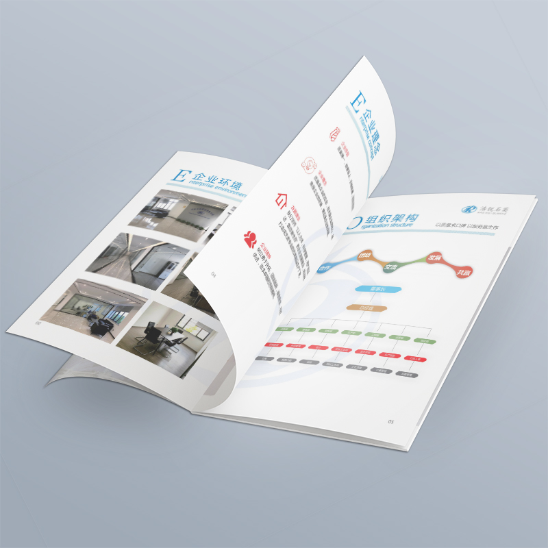 Group internal magazine design 